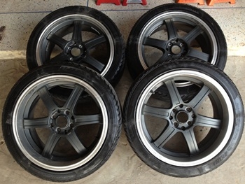 แม็กมือ2 ขอบ17 หน้าตื่นหลังลึก กว้าง หน้า 7 หลัง 7.5 4รู100,4รู114