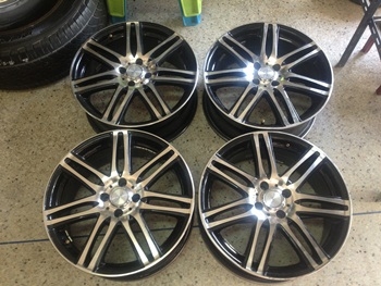 แม็กมือ2 Katana ขอบ 17 กว้าง 7 4รู 100 ออฟ42