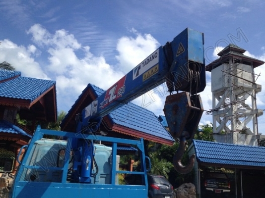 รถบรรทุก 6 ล้อ ติดเครนขนาด 3 ตัน ยี่ห้อ ISUZU รุ่น NKR ขนาด 110 แรงม้า รถบรรทุก 6 ล้อ ติดเครนขนาด 3 ตัน ยี่ห้อ ISUZU รุ่น NKR ขนาด 110 แรงม้า