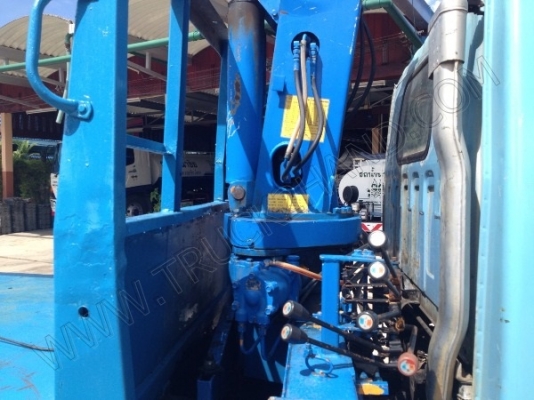 รถบรรทุก 6 ล้อ ติดเครนขนาด 3 ตัน ยี่ห้อ ISUZU รุ่น NKR ขนาด 110 แรงม้า รถบรรทุก 6 ล้อ ติดเครนขนาด 3 ตัน ยี่ห้อ ISUZU รุ่น NKR ขนาด 110 แรงม้า