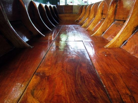 ขายเรืออีแป๊ะ 3 วา ไม้สักทั้งลำ---รุ่นใหม่