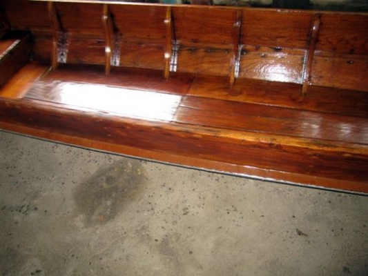 ขายเรืออีแป๊ะ 3 วา ไม้สักทั้งลำ---รุ่นใหม่