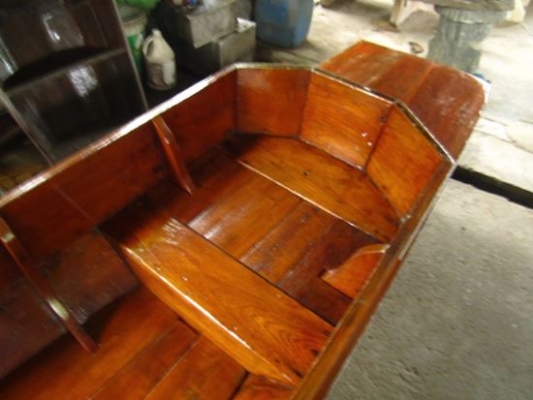 ขายเรืออีแป๊ะ 3 วา ไม้สักทั้งลำ---รุ่นใหม่