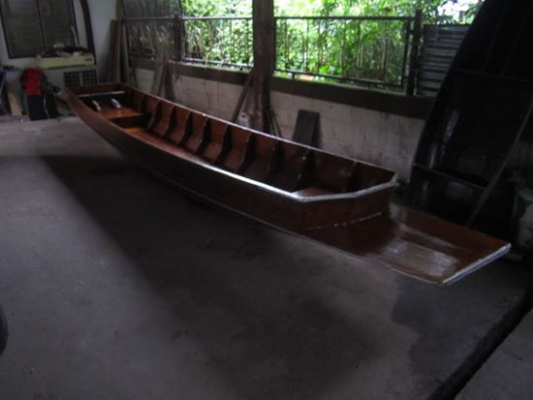 ขายเรืออีแป๊ะ 3 วา ไม้สักทั้งลำ---รุ่นใหม่