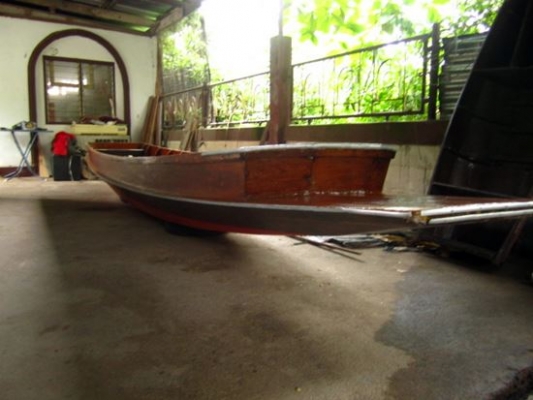 ขายเรืออีแป๊ะ 3 วา ไม้สักทั้งลำ---รุ่นใหม่