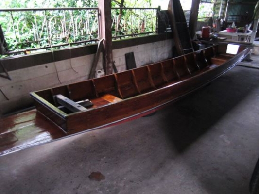 ขายเรืออีแป๊ะ 3 วา ไม้สักทั้งลำ---รุ่นใหม่