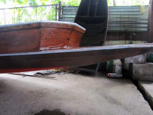 ขายเรืออีแป๊ะ 3 วา ไม้สักทั้งลำ---รุ่นใหม่