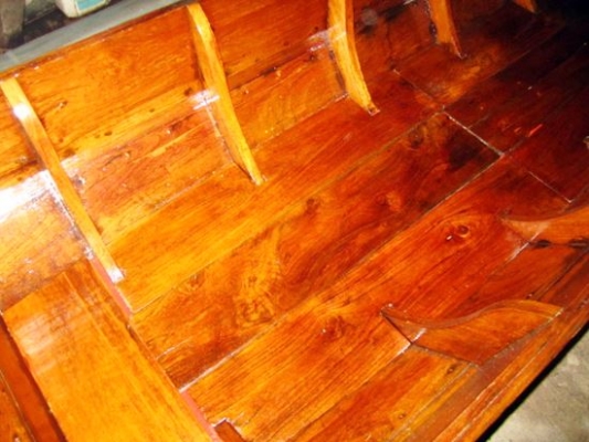 ขายเรืออีแป๊ะ 3 วา ไม้สักทั้งลำ---รุ่นใหม่