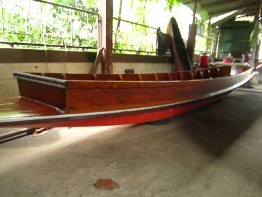 ขายเรืออีแป๊ะ 3 วา ไม้สักทั้งลำ---รุ่นใหม่