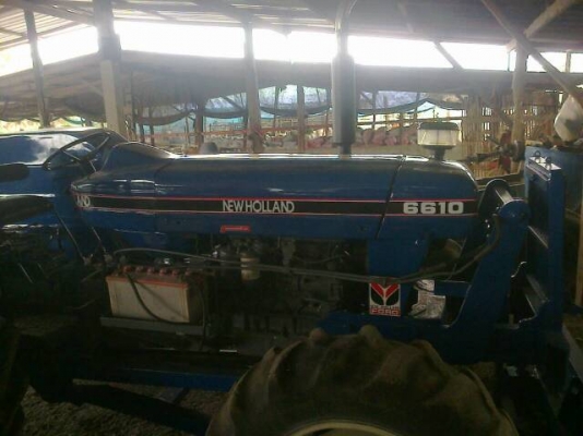 ขายรถไถ FORD 6610 2 เพลา คานหน้าคาราโล่ ผานหน้า+ผาน 3 ไทยเฮงหลี เอกสารเล่มทะเบียน