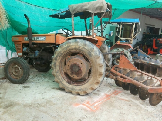 ปัญญาแทรคเตอร์มาแล้ว...จัดมาให้ครับ คูโบต้า L280  พร้อมผาน 5x22 โรตาลี่ญี่ปุ่น