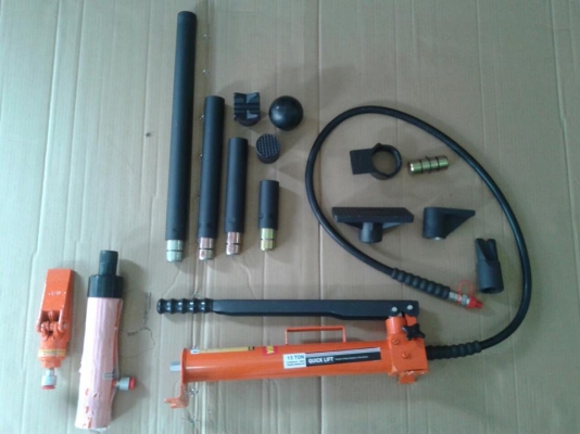 ขายชุดไฮดรอลิกส์มือรับน้ำหนักได้ถึง15ตัน ของใหม่