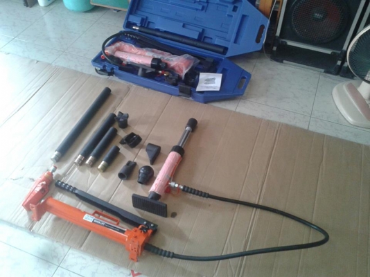 ขายชุดไฮดรอลิกส์มือรับน้ำหนักได้ถึง15ตัน ของใหม่