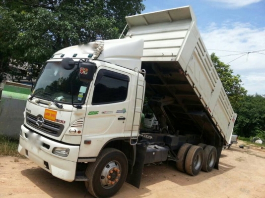 รถฮีโน่ 10 ล้อดั้ม 380 แรงม้า ปี 53  สนใจติดต่อ 081 - 6079515