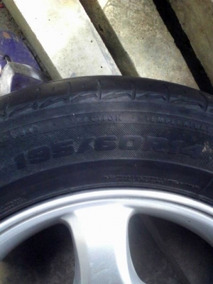 ล้ออะไหล่  มิตซูบิชิ  แท้ ขอบ14  สภาพสวย