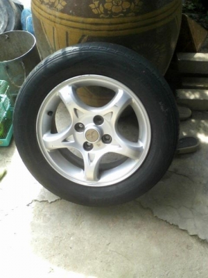 ล้ออะไหล่  มิตซูบิชิ  แท้ ขอบ14  สภาพสวย