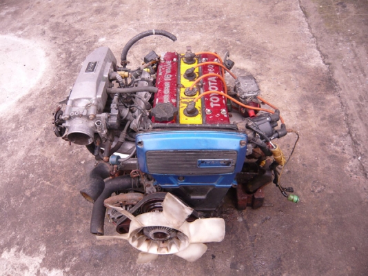 ขายเครื่องยนยต์เบนซินหัวฉีดขับหลัง Toyota 4ag 7850