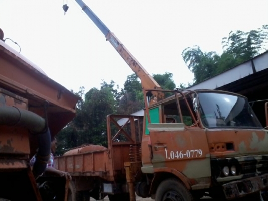 ขาย FUSO ติดเคน 2ตัน ขับได้ เคนใช้ได้ไม่มีซ่อม ไม่มีทะเบียนรถประมูล ช.ป ราคาถูก