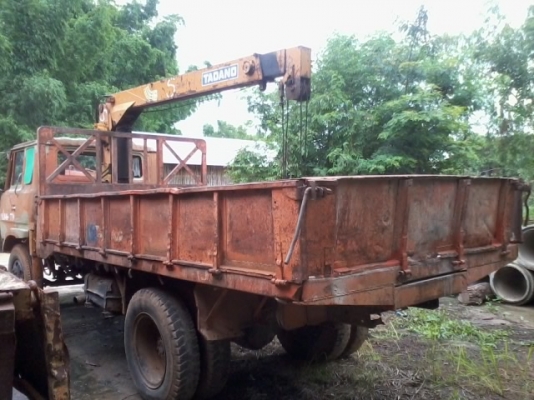 ขาย FUSO ติดเคน 2ตัน ขับได้ เคนใช้ได้ไม่มีซ่อม ไม่มีทะเบียนรถประมูล ช.ป ราคาถูก