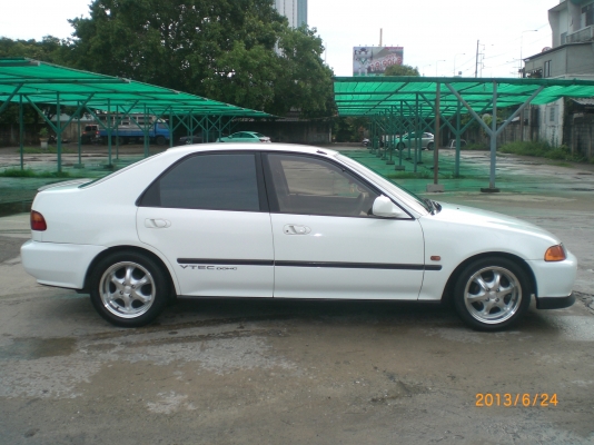 honda civic เตารีด แต่งสวยพร้อมใช้+แก๊สLPG