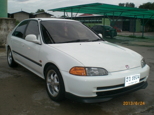 honda civic เตารีด แต่งสวยพร้อมใช้+แก๊สLPG