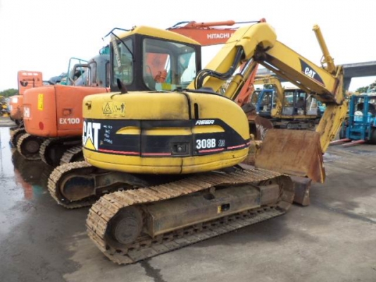 ขายด่วน..รถแบคโฮ CAT 308 B S/N 3YS02881 ผลิตปี 2000 รถสวย เก่าญี่ปุ่น มีใบอินวอยล์.