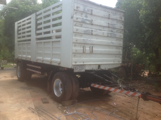 ลูกพ่วง 2 เพลา ไม่ดั้ม