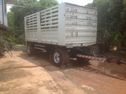 ลูกพ่วง 2 เพลา ไม่ดั้ม