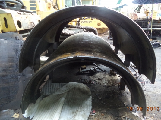 เปลือกเรียบของรถบด SAKAI SV520TF เปลือกเรียบของรถบด SAKAI SV520TF