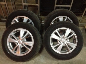 ล้อป้ายแดงNew Avanza ขอบ 15 พร้อมยาง Bridestone 185/65/15 ปลายปี 12
