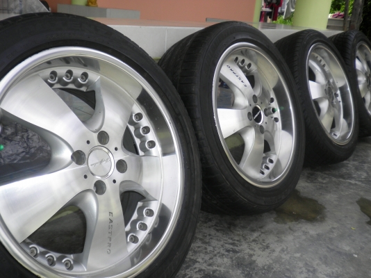 แม็ก17ถูกๆ 4-100 พร้อมยาง205/40/17