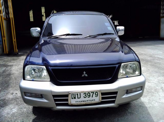 mitsu strada cab 2.8glxสภาพดีมากสวยหน้าหลังเดิมสีรอบคันสวย mitsu strada cab 2.8glxสภาพดีมากสวยหน้าหลังเดิมสีรอบคันสวย