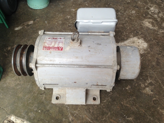 ขายมอเตอร์ mitsubishi 3 HP. 1400 RPM. ไฟบ้าน 220 V สภาพสวยพร้อมใช้งาน เคยเปลี่ยนฝาครอบใหม่อย่างเดียว
