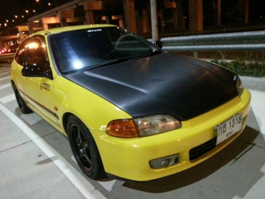 ขายcivic 3d เครื่อง หัวฉีด D15b สีเหลือง SPOON MAX SPOON