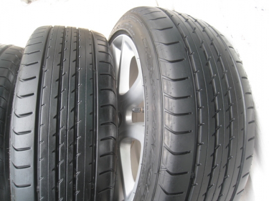 ขายล้อแม็ก Mazda 2 16"x6.5" et50 4รู100 + ยางปี 12 (081-3747940)