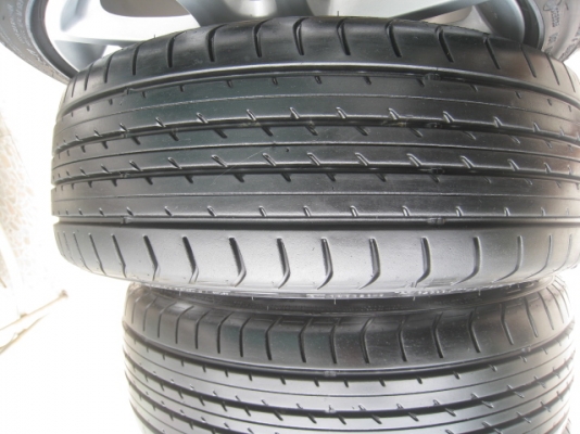 ขายล้อแม็ก Mazda 2 16"x6.5" et50 4รู100 + ยางปี 12 (081-3747940)