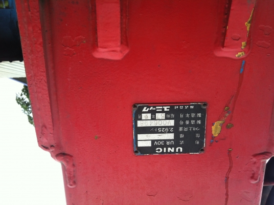 ขายเครน ยูนิต 3 ตัน 4 ปอก สภาบพร้อมใช้งาน แห้ง ซินกระบอกเปลี่ยนให้