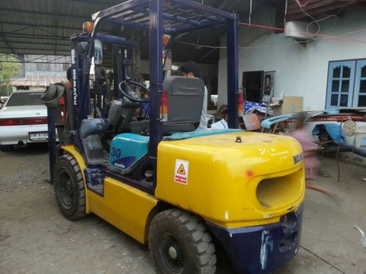 ขายด่วน ฟอร์คลิฟต์โคมัตสุ 3 ตัน เครื่องดีเซล