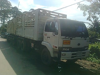 ขายรถ 22 ล้อพ่วงแม่ -ลูกดัมพ์ NISSAN EURO2 320 แรงม้าปี 2552 คัสซี CWM454M-04625 หางพ่วงดัมพ์สามมิตร 3 คานปี 2552 คัสซี SMM130071 ราคา 2700000