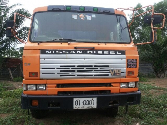 ขายรถหัวลากพร้อมหางโรเบส NISSAN เครื่อง V10 370 แรงม้า หางโรเบส 2 เพลา ราคา 950000