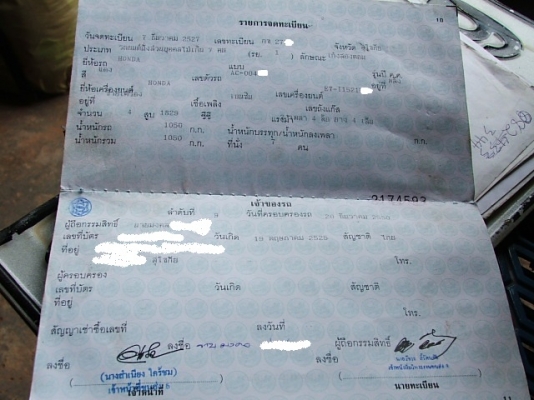 ขายเล่ม HONDA