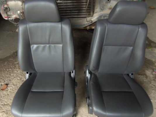 เบาะคู่หน้า surf 130 หุ้มหนังใหม่