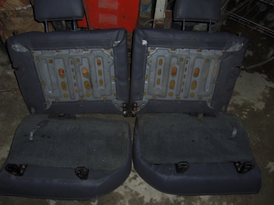 เบาะหลัง surf 130 หุ้มหนังใหม่