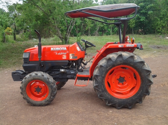 ขายไถ คูโบต้า L4508 พร้อมใช้งานได้ทันที มีโรตารี่ เอกสารพร้อมโอน