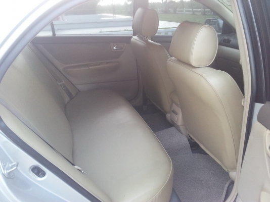 ALTIS ตัวใหญ่ ปี2001สีบรอนซ์เงิน เกียร์ออโต้ ติดแก๊ส LPG รถพร้อมใช้ ราคาต่อรองได้