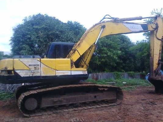 ขายรถแบ็คโฮ kobelco sk 200 mark 3 ไฟฟ้าตัด เครื่องปั๊มเดิม เอกสารสัญญาซื้อขาย