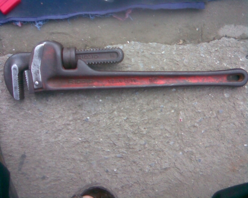 ประแจ 18 นิ้ว USAสภาพเดิมๆครับปากสวยๆมากครับเป็นของ USA   ครับ สภาพสวยมากครับ  ขนาด 18 นิ้วครับงานเก่าเหล็กดีน่าใช้ครับราคานี้คุ้มครับ