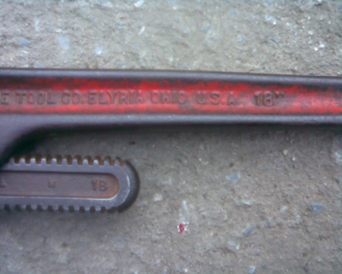 ประแจ 18 นิ้ว USAสภาพเดิมๆครับปากสวยๆมากครับเป็นของ USA   ครับ สภาพสวยมากครับ  ขนาด 18 นิ้วครับงานเก่าเหล็กดีน่าใช้ครับราคานี้คุ้มครับ