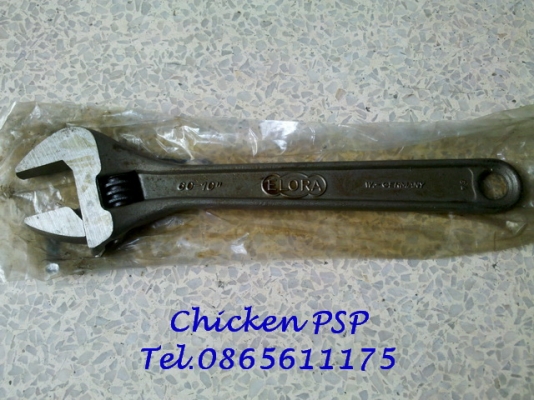 ประแจเลื่อน ELORA 10 นิ้ว Made in West Germany ประแจเลื่อน ELORA 10 นิ้ว Made in West Germany