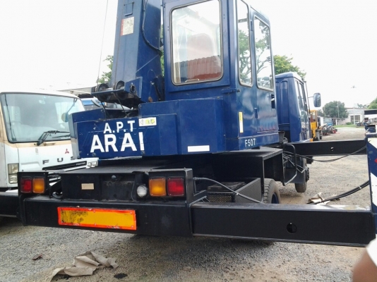 ขายรถเครน Tadano 7.5 ตัน รถนอกญี่ปุ่นแท้ เอกสารอินวอย พร้อมทำเล่มทะเบียนได้ แน่นอน